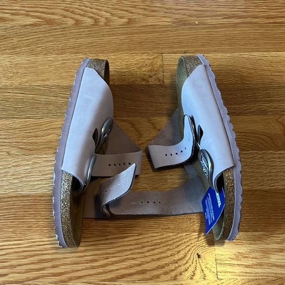 Birkenstock Arizona Big Buckle Nubuck Leather Size 8 NWT - Picture 4 of 13